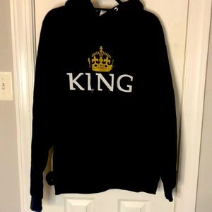 Black Hooded Sweatshirt